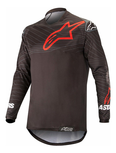 Alpinestars -13-2x Venture R Jersey Negro/rojo 2x