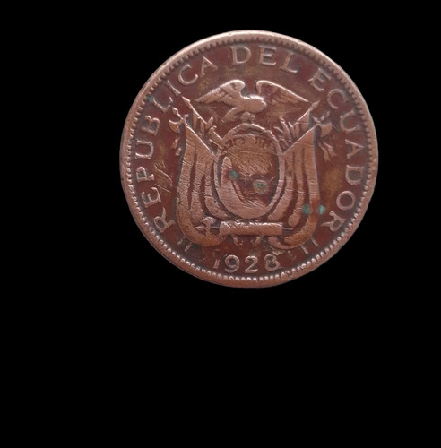 Moneda Ecuador 1 Centavo 1928