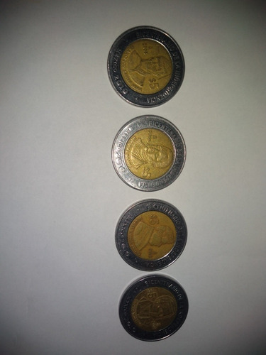 Monedas De $5 Bicentenario De La Independencia 