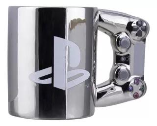 Taza De Playstation Ps4 Silver Controller Mug