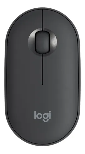 Mouse Logitech Pebble Wireless Bluetooth Modo Dual Color Negro