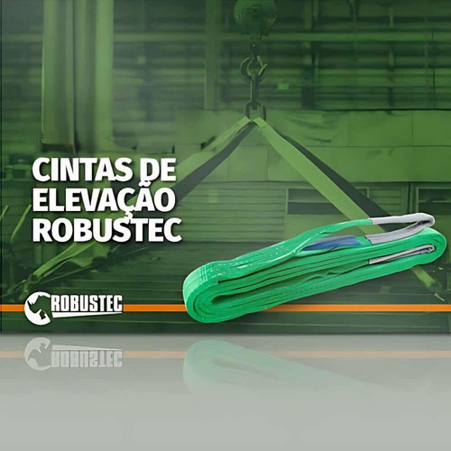 Cinta Para Carga 2,5m X 2t Vertical 4 Ton Dobrado Robustec
