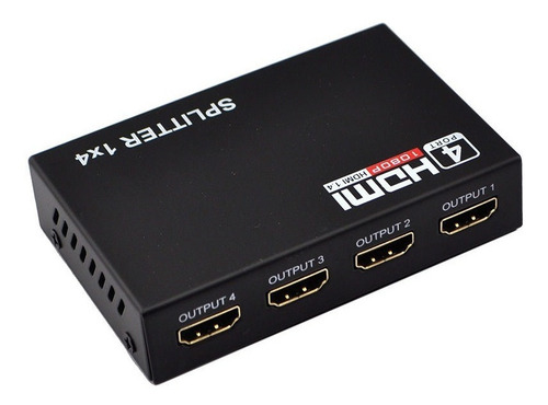 Imagen 6 de 8 de Divisor Splitter Hdmi 1 Entrada 4 Salidas 1080p 3d