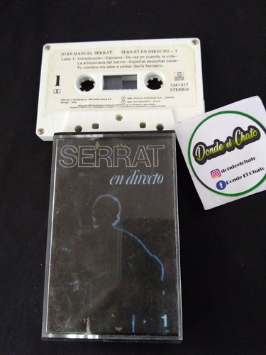 Cassette Joan Manuel Serrat