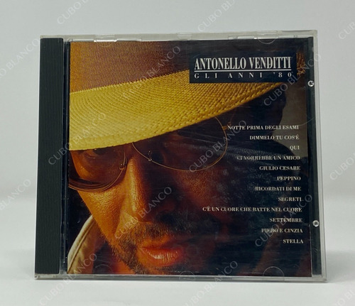 Antonello Venditti - Gli Anni '80 Cd Grandes Éxitos 1990