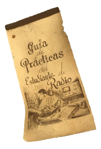 Radio, Guía Prácticas Estudiante Libro Texto Escolar Antiguo (Usado)