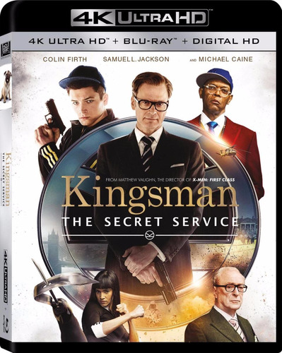 4k Ultra Hd + Blu-ray Kingsman The Secret Service