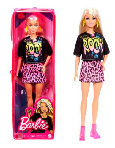 Muñeca Barbie Fashionista En Estuche Mattel - Fbr37/6605