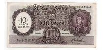 Comprar 1000 Pesos Moneda Nacional Resellado A 10 Pesos Bottero 2212
