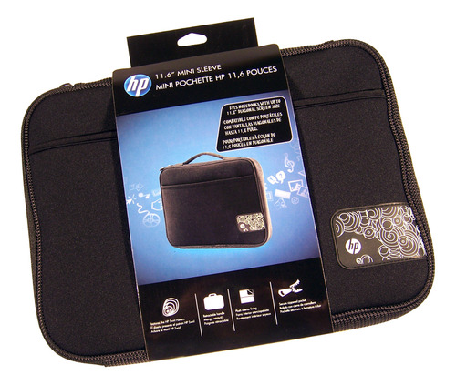 Hp 11.6 In Mini Sleeve Eu Black New Vp012aa-abb 588589-0 Cck