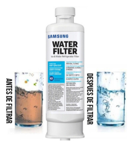 Filtro Da97-17376b Para Refrigerador Samsung Rf28r7201sr