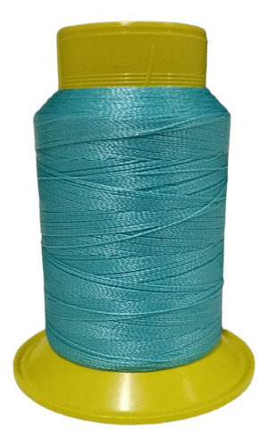 Linha De Nylon Poliamida 60 Costura Artesanato Cone 23g Cor Azul-turquesa 228