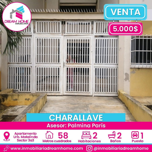 Imagen 1 de 9 de Apartamento Parque Residencial Mata Linda - Sector 3a3- Charallave