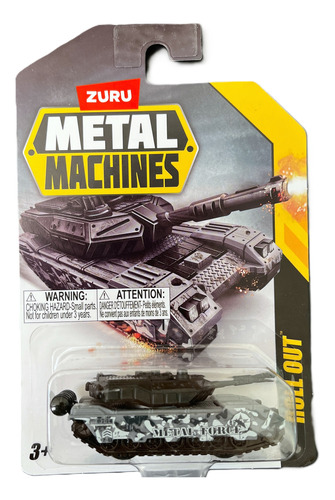 Zuru Metal Machines Roll Out (2024) Tanque Militar