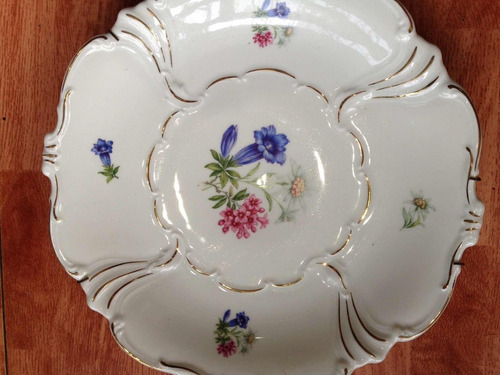 Plato Decorativo Porcelana Alka Kunst Bavaria Alemania