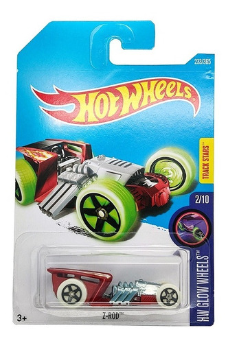 Z Rod Glow Ilumina Las Ruedas Hot Wheels 2/10 (233)