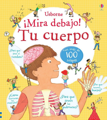 Libro Tu Cuerpo [ Mira Debajo! ] Pasta Dura Con Solapas