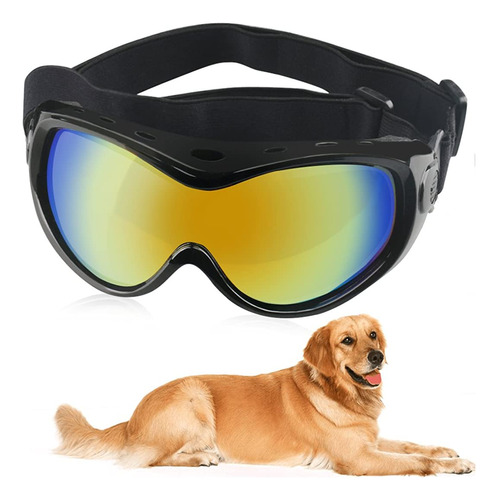 Gafas Para Perros Gafas De Sol Para Gafas De Esquí Negro