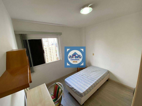 Imagem 20 de 30 de Flat Com 2 Dormitórios Para Alugar, 67 M² Por R$ 3.200,00/mês - Gonzaga - Santos/sp - Fl0073