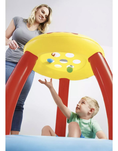 Piscina Con Pelotas Fisher Price Con Techo Bestway 93541
