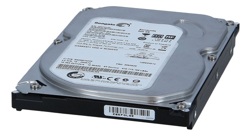 HD Sata Seagate Barracuda de 500 GB, 3.5 St500, color plateado