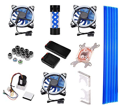 Diyeeni Diy Pc Kit Refrigeracion Agua Cpu Sistema Liquida Mm