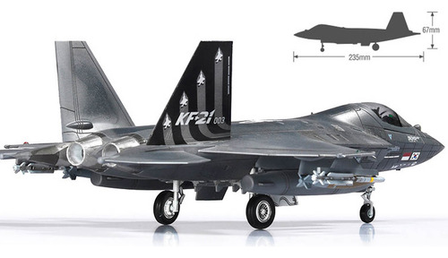 Modelismo Avión 1/72 Kai Kf-21 Boramae Academy (Usado)