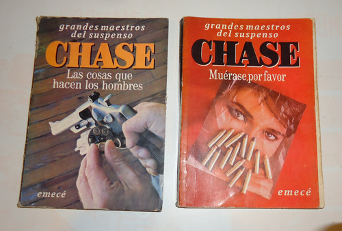 Lote De 6 Libros Novelas Crimen Suspenso James Hadley Chase (Usado)