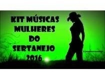 Kit 110 Músicas Mulheres Do Sertanejo 2016