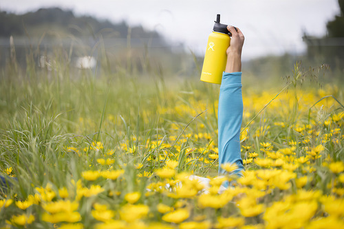 Hydro Flask - Botella De Agua De Boca Ancha De 1.0 Con Tapa