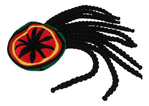 Peluca Para Mujer, Novedosa, Con Rastas, Estilo Reggae, Esti