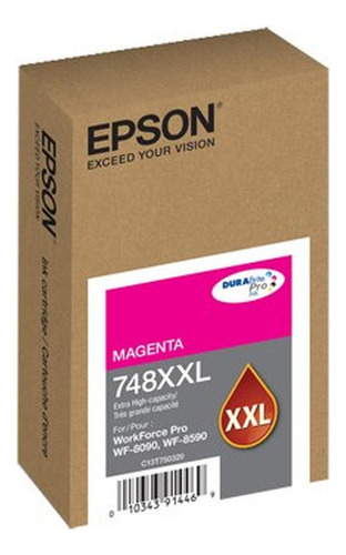 Epson T748xxl320, Extra (super) High Yield, Pigment-based In