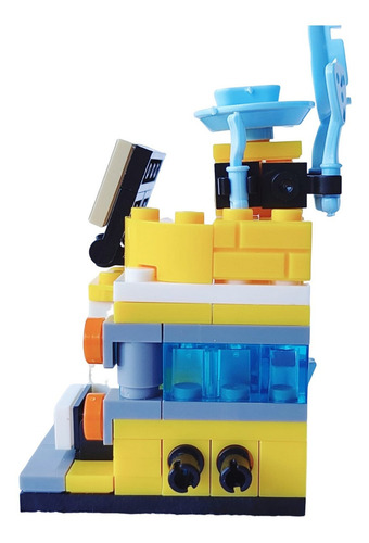 Colección Building Block 360 Degree City compatible con Lego, número de piezas: 94