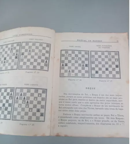 Livro: Manual de Xadrez - Luiz Cabrerizo