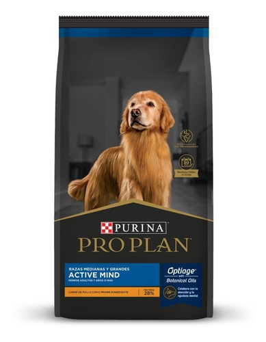 Imagen 1 de 2 de Pro Plan Active Mind 7+ 13 Kg