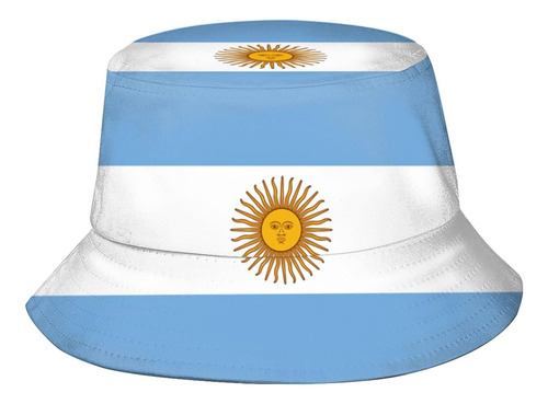 Sombrero De Pescador Con Bandera De Argentina Para Hombres