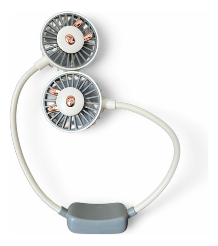 Ventilador Personal Cuello Manos Libres Deporte Recargable