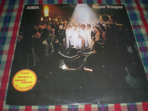 Abba / Super Trouper Vinilo Con Insert  (24)