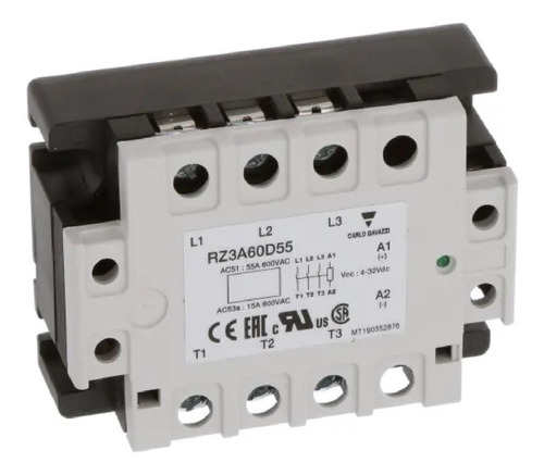 Rele De Estado Solido 55a 600v Dc Ip Rz3a60d55 Carlo-gavazzi