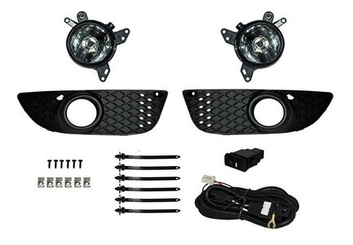 Pack Faros Niebla Delanteros Lancer 2008/2014 Genérica