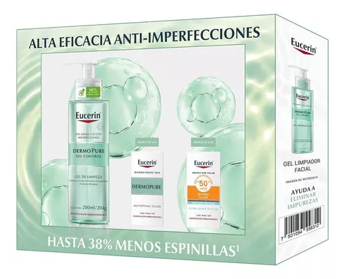 Gel Limpiador Facial Dermopure Oil Control Piel Grasa Con Impurezas 200 Ml  Unidad