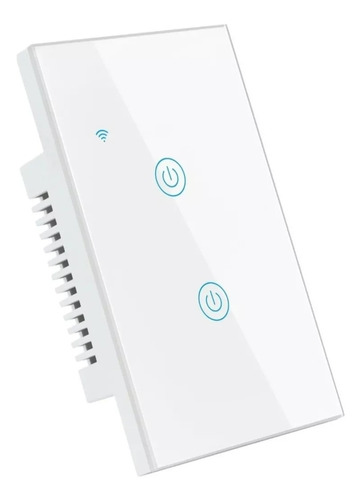 Interruptor Inteligente 2 Toma Alexa Tuya Smart  Wifi Switch