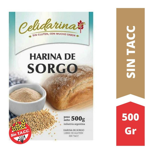 Harina De Sorgo 500 G Sin Tacc