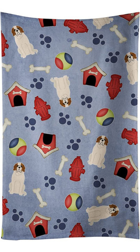 Bb2648ktwl Dog House Collection Saint Bernard Toalla De...