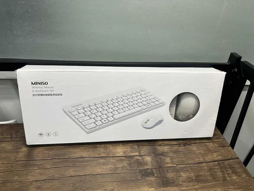 Teclado y mouse inalambrico miniso sale