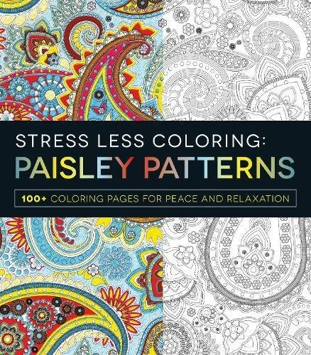 Stress Less Coloring  Paisley Patterns 100+ Coloring Pages F
