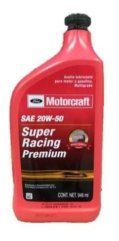 Imagen 1 de 1 de Aceite Mineral Multigrado 20w50 Sm Motor Gasolina Motorcraft