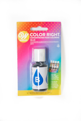 Colorante Concentrado Color Right Azul Wilton