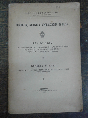 Reglamento Ejercicio En Ciencias Economicas Y Contador