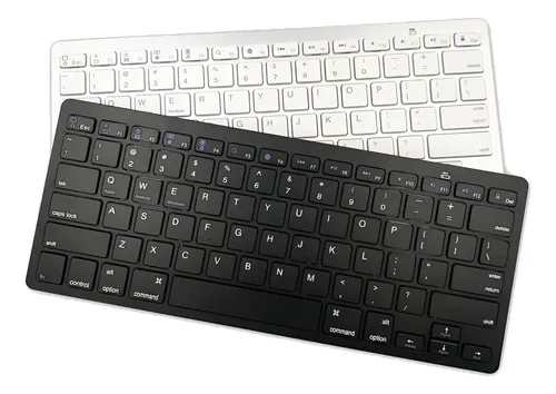 Teclado Para Microsoft Bluetooth Compacto Preto